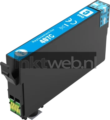 Huismerk Epson 407XL cyaan Product only