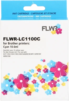 FLWR Brother LC-1100C cyaan