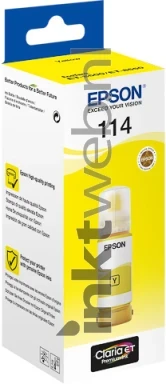 Epson 114 Inktfles geel