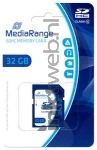 MediaRange SDHC memory card, Class 10, 32GB  (Origineel)