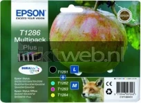 Epson T1286 Multipack plus zwart en kleur (Origineel)