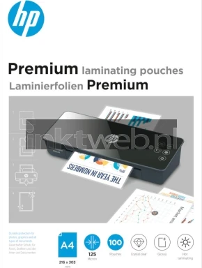 HP Premium A4 lamineerfolie 125 micron