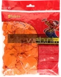 Merkloos ballonnen 100 st. oranje Back box