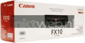 Canon FX-10 toner zwart front box Front box