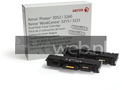Xerox 106R02782 2-pack zwart