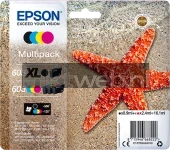 Epson 603 en 603XL zwart en kleur Front box