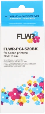 FLWR Canon PGI-520BK zwart