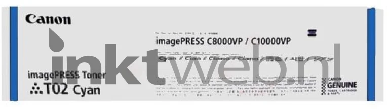 Canon T02 toner cyaan