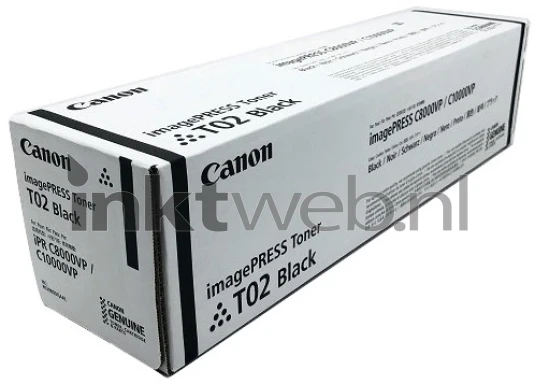 Canon T02 toner zwart