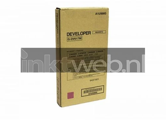 Konica Minolta DV-617M magenta Front box