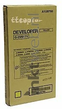 Konica Minolta DV-617Y geel Front box
