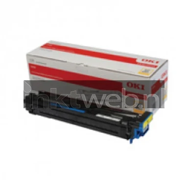 Oki 47094108 drum cyaan Combined box and product