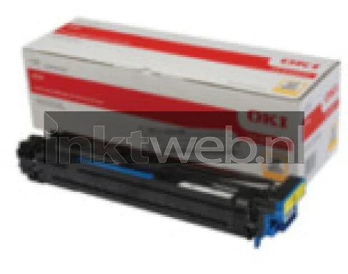 Oki 47094106 drum geel Combined box and product