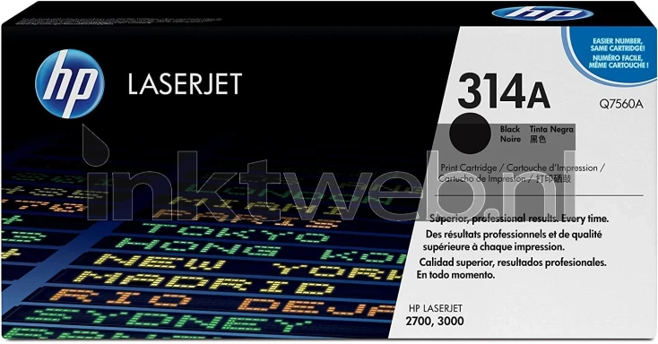 HP 314A zwart