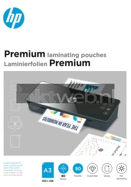 HP Premium lamineerfolie A3 80 micron