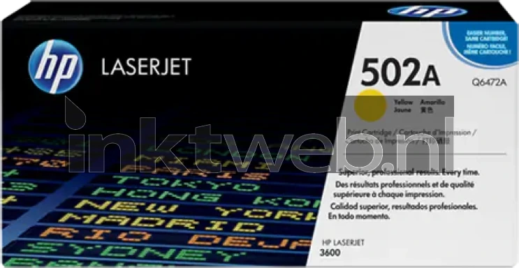 HP 502A geel