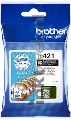 Brother LC-421BK zwart