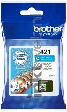 Brother LC-421C cyaan