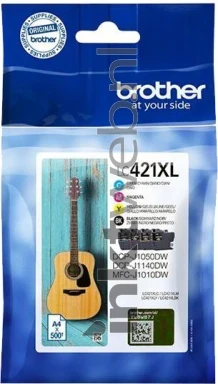 Brother LC-421XL Multipack 4-pack zwart en kleur