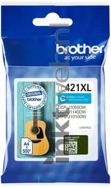 Brother LC-421XLC cyaan
