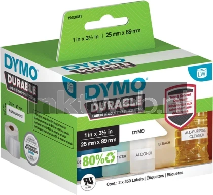 Dymo 2112286 25 mm x 89 mm  wit