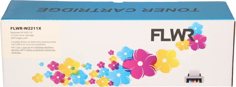 FLWR HP 207X cyaan