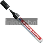 Edding 3000 Permanentmarker rond 1.5-3mm 10-Pack zwart Product only