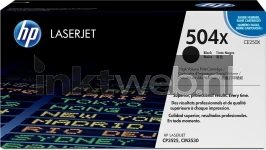 HP 504X toner zwart Front box