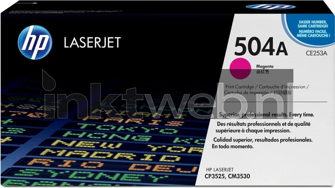 HP 504A toner magenta