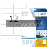 Herma 10017 Verwijderbare Papieretiket 99,1 x 42,3mm wit (Origineel)