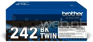 Brother TN-242 Twinpack zwart Front box