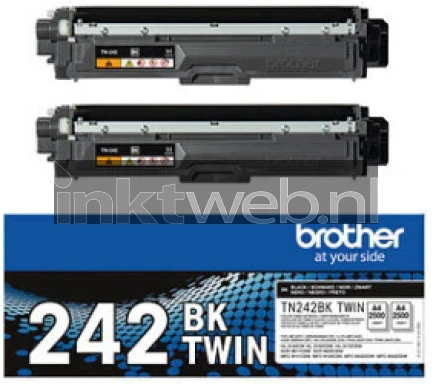Brother TN-242 Twinpack zwart
