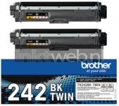 Brother TN-242 Twinpack zwart Combined box and product
