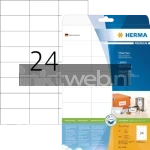 Herma 4390 Permanente Papieretiket 70 x 37mm wit (Origineel)
