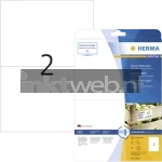 Herma 10910 Permanente Papieretiket 210 x 148mm wit (Origineel)