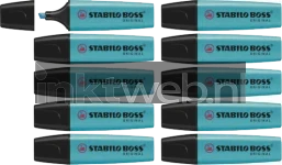 Stabilo Markeerstift Boss pastel blauw 10-pack  (Origineel)