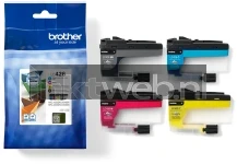 Brother LC-426 Multipack zwart en kleur Combined box and product
