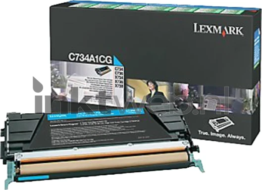 Lexmark C734A1CG voor Combined box and product