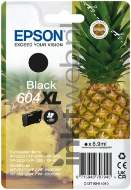 Epson 604XL zwart