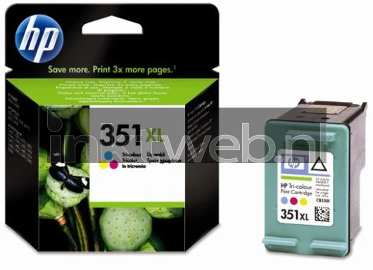 HP 351 XL Color Combined box and product