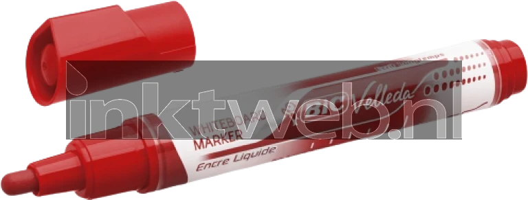 BIC Velleda Whiteboardmarker Liquid Ink Tank rood