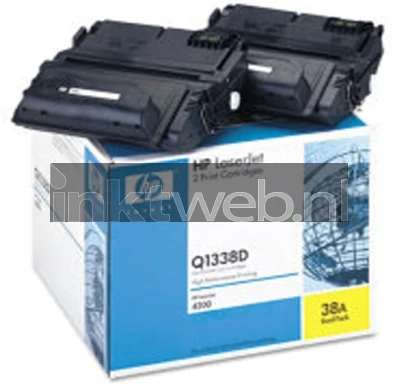 HP 38A Dual Pack zwart
