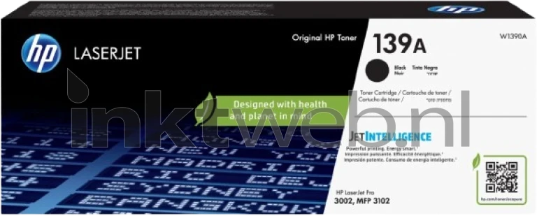 HP 139A zwart Front box