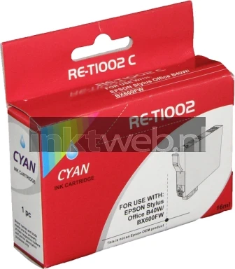 Huismerk Epson T1002 cyaan