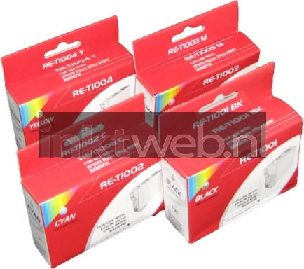 Huismerk Epson T1006 multipack zwart en kleur