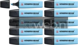 Stabilo Markeerstift Boss Pastel Luchtig Blauw 10-Pack Product only