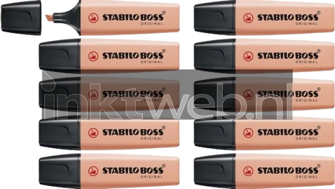 Stabilo Markeerstift Boss Pastel Perzik 10-Pack