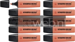 Stabilo Markeerstift Boss Pastel Zacht Koraal 10-Pack Product only