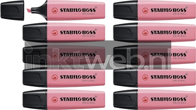 Stabilo Markeerstift Boss Pastel Kersenbloesem Roze 10-Pack