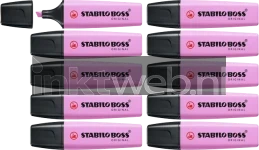 Stabilo Markeerstift Boss Pastel Fris Fuchsia 10-Pack Product only